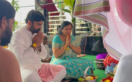 విఘ్నేశ్వరుని పూజా కార్యక్రమంలో పాల్గొన్న సమన్వయకర్త డాక్టర్ గజ్జల