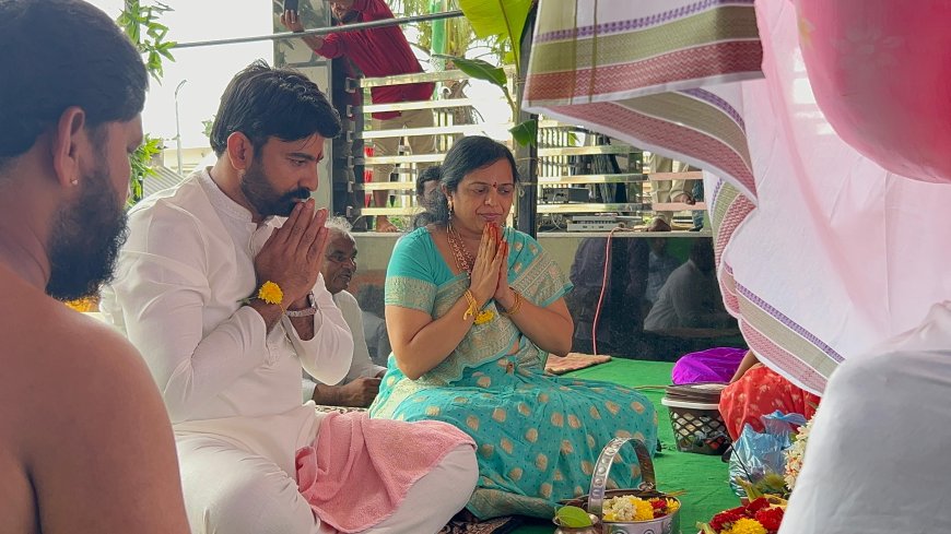 విఘ్నేశ్వరుని పూజా కార్యక్రమంలో పాల్గొన్న సమన్వయకర్త డాక్టర్ గజ్జల